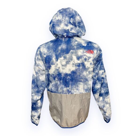 The North Face Chicago Wind Jacket Blue Cloud Camo Men's S/M D/C Rare - Picture 4 of 11